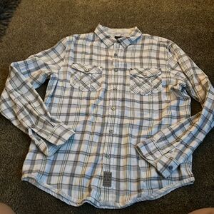 Like-New Calvin Klein Jeans M Men's Plaid Button Down